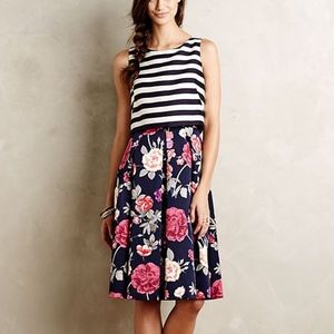 Anthropologie Moulinette Soeurs Slip-Print Dress